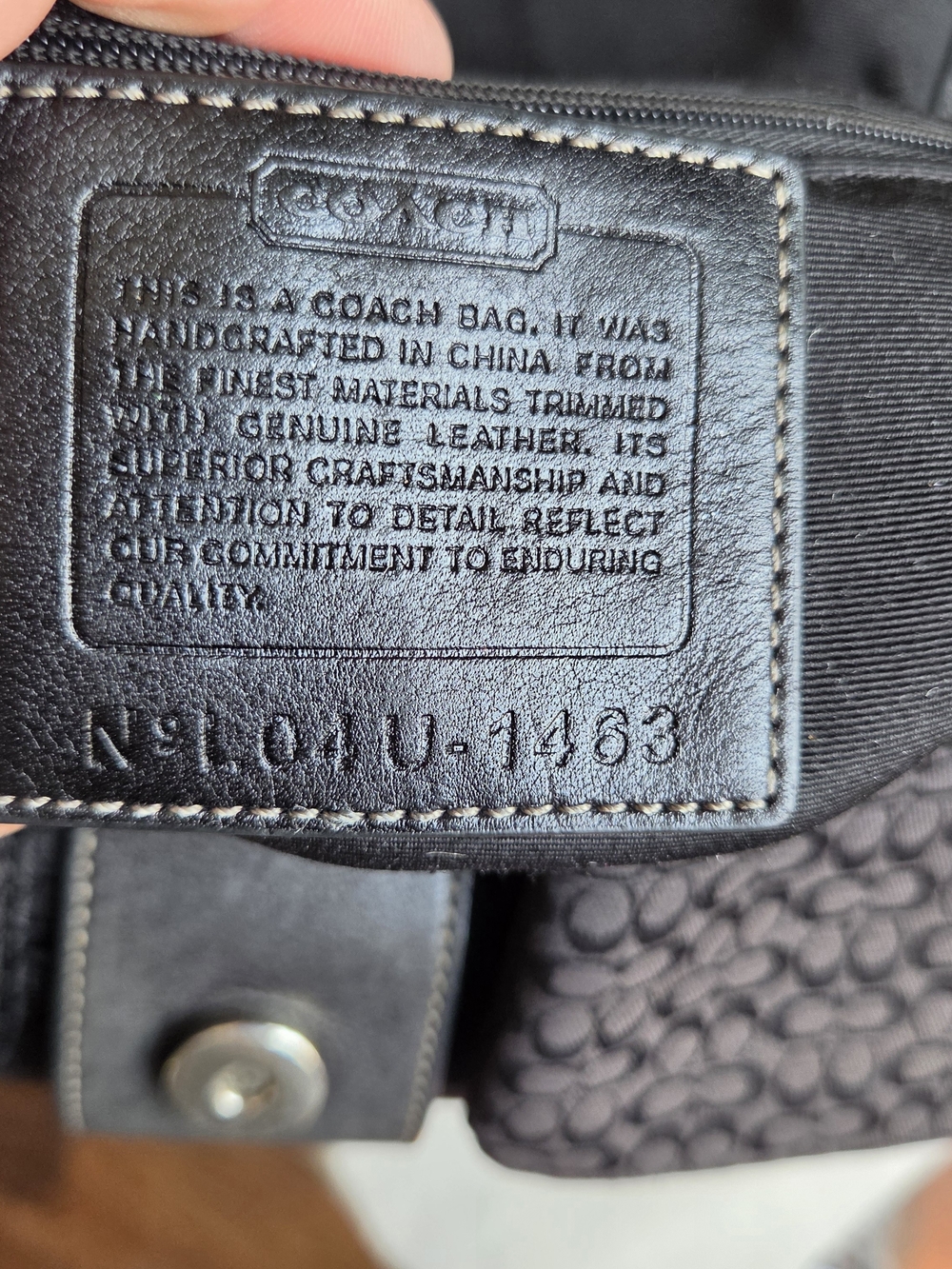 Coach Soho Signature Flap Shoulder Bag - Picture 10 of 10